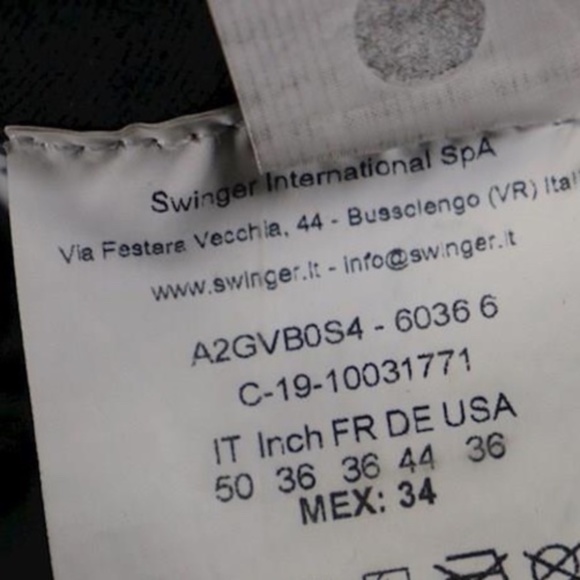 VJC Black Denim with Embroidery 34x30 - Picture 5 of 10